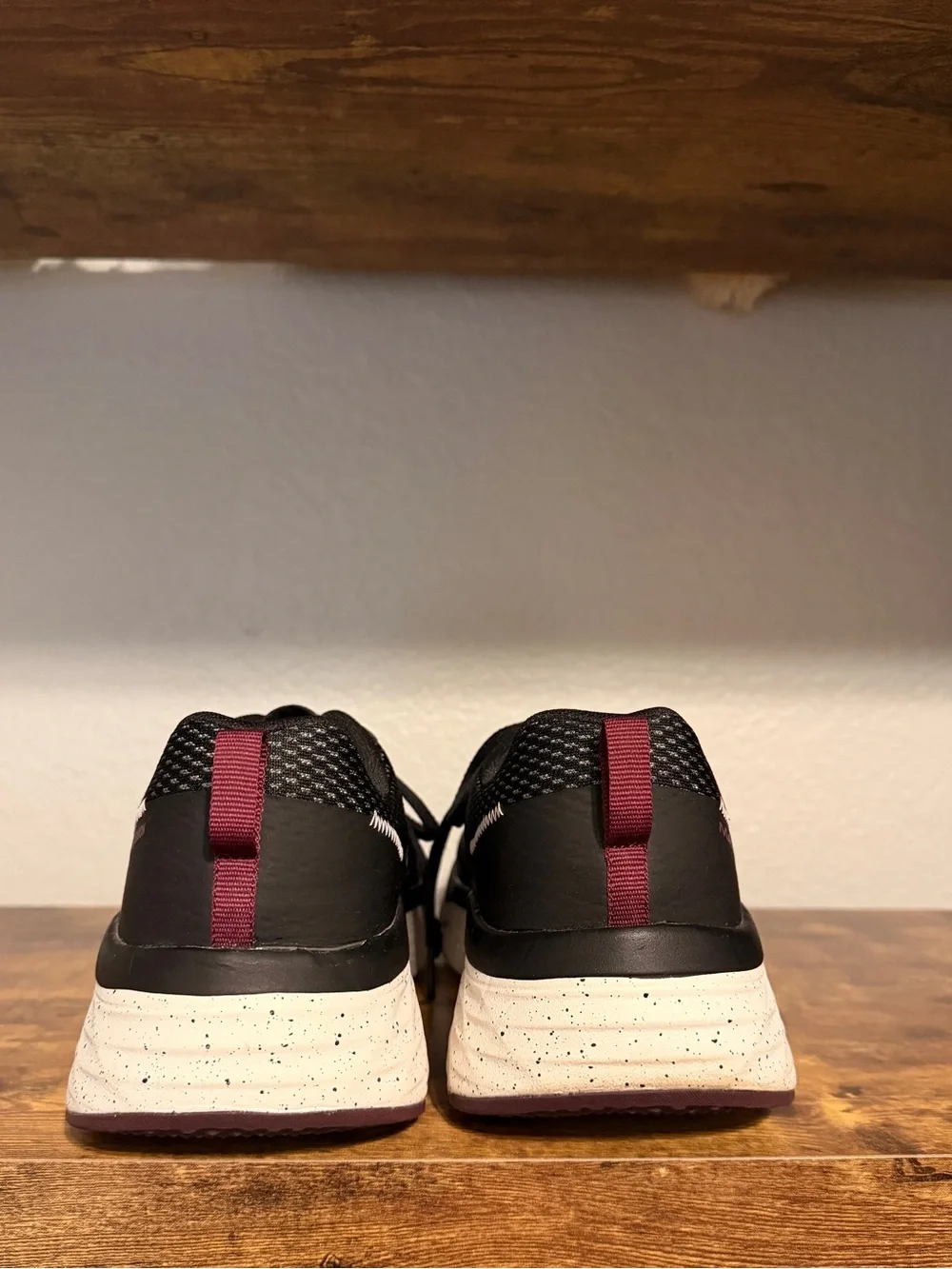 Women’s Black and Purple Running Sketchers